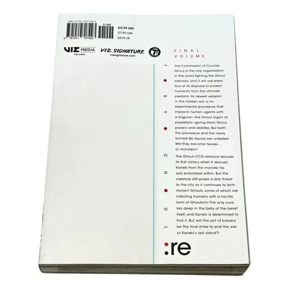 Tokyo Goul Manga Volume 16 Final Volume Sui  Ishida English PB - Picture 2 of 8